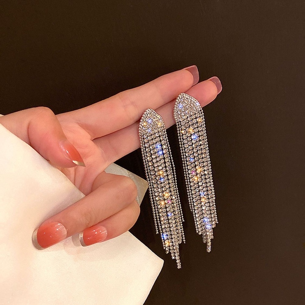 New! Bling rhinestone dangle earrings